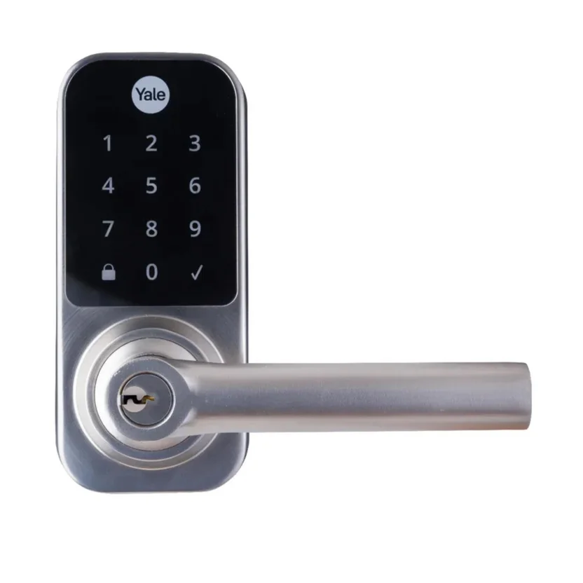 Cerrojo Digital Yale Manija Ydl120 Plateado Set X 3 Unidades
